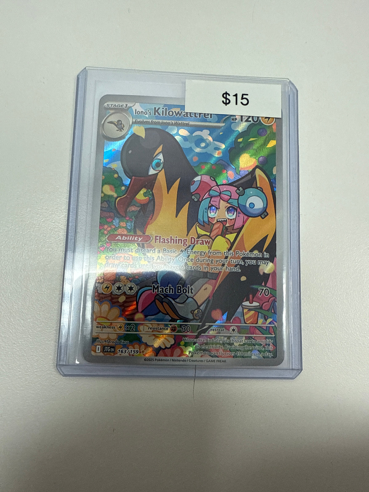 Journey Together Iono’s Kilowattrel #163/159