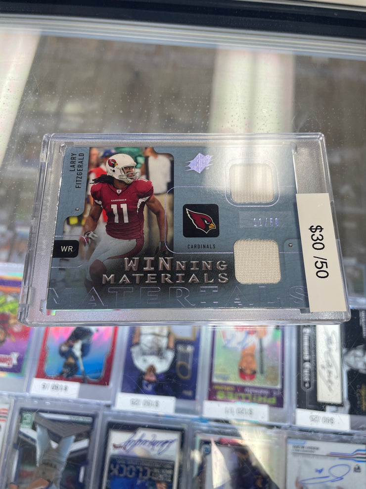 2009 Spx Larry Fitzgerald Patch /50 