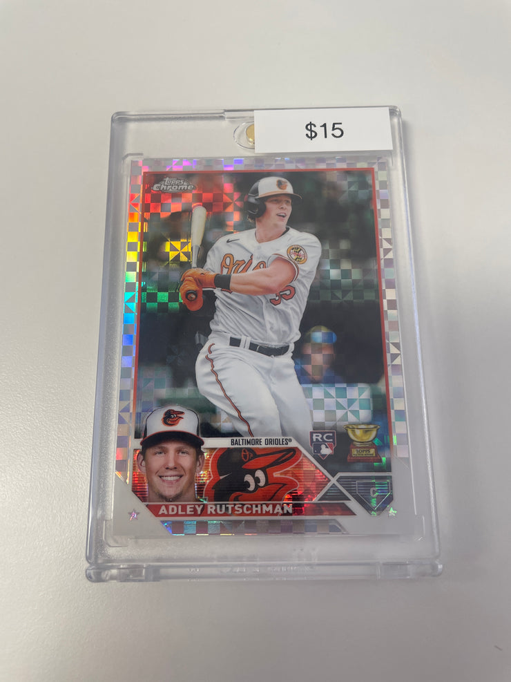 Topps Chrome Adley Rutschman Xfractor Rookie 