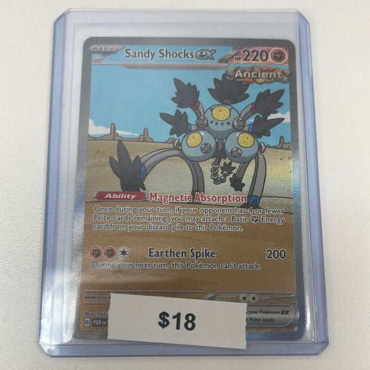 Pokémon Sandy Shocks ex Paradox Rift Special Illustration Rare 250/182