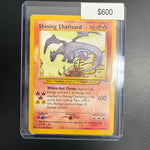Pokemon Shining Charizard Holo #107/105 Damaged
