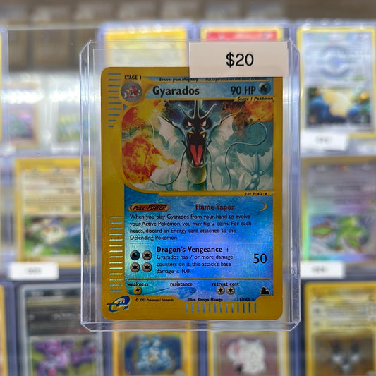 Pokémon Skyridge GYARADOS Reverse Holo 11/144