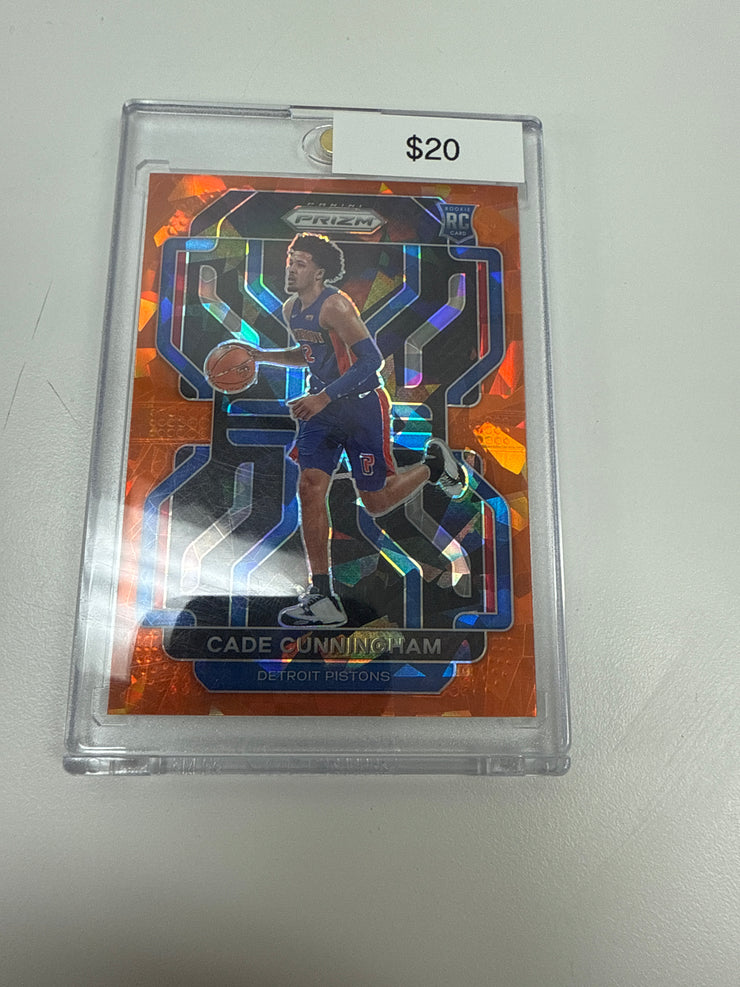 2021/22 Prizm Basketball Orange Ice Cade Cunningham 