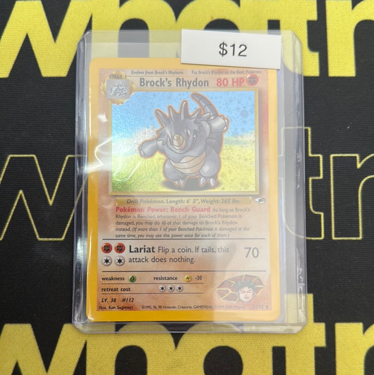 Pokémon Brocks Rhydon Neo Holo 2/132