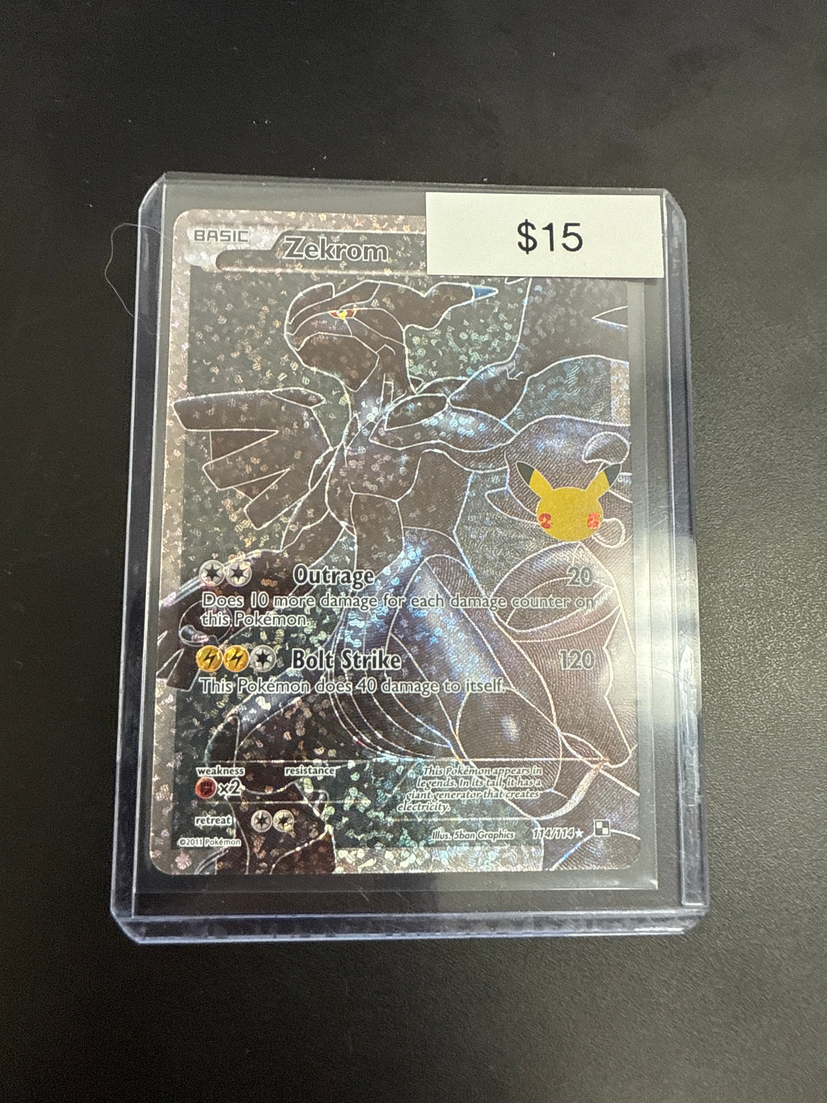 Pokémon Celebratioks Zekrom 114/114