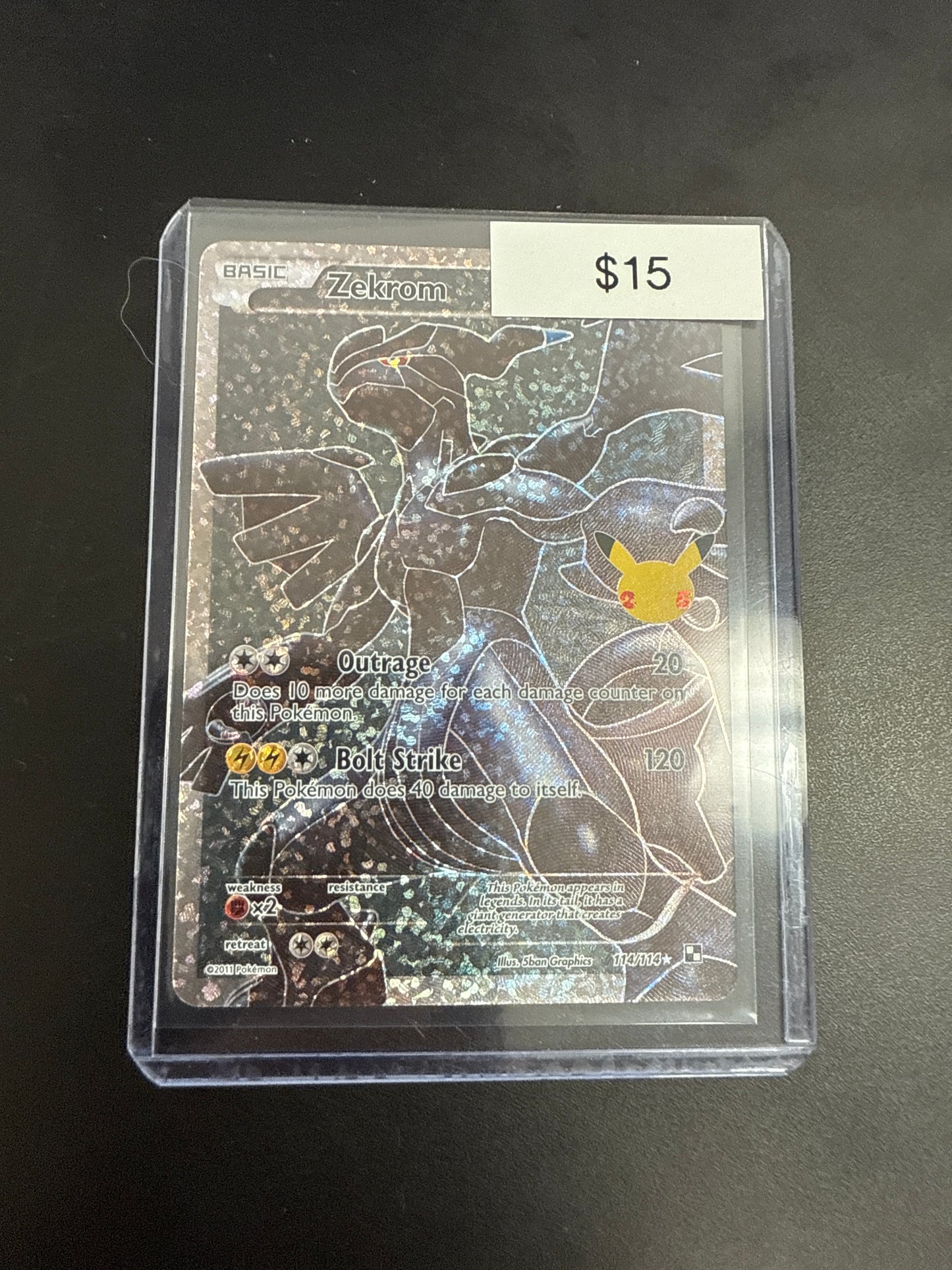 Pokémon Celebratioks Zekrom 114/114