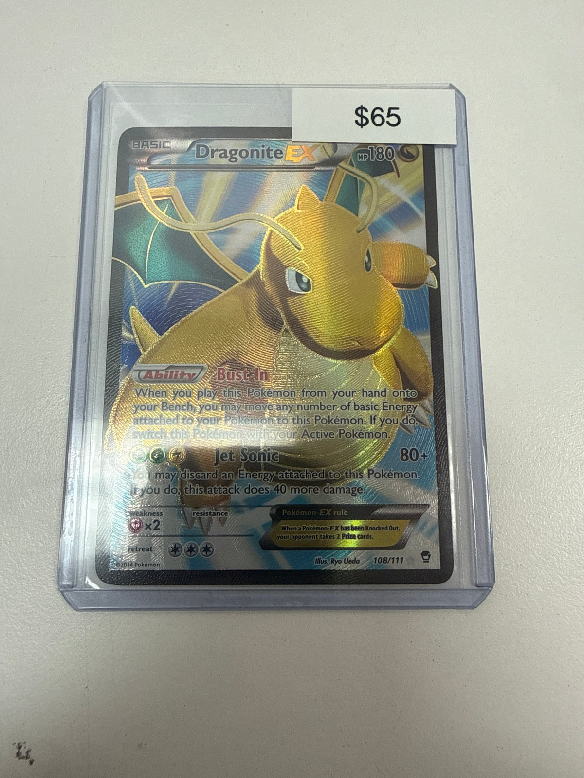 Pokemon Dragonite Ex #108/111