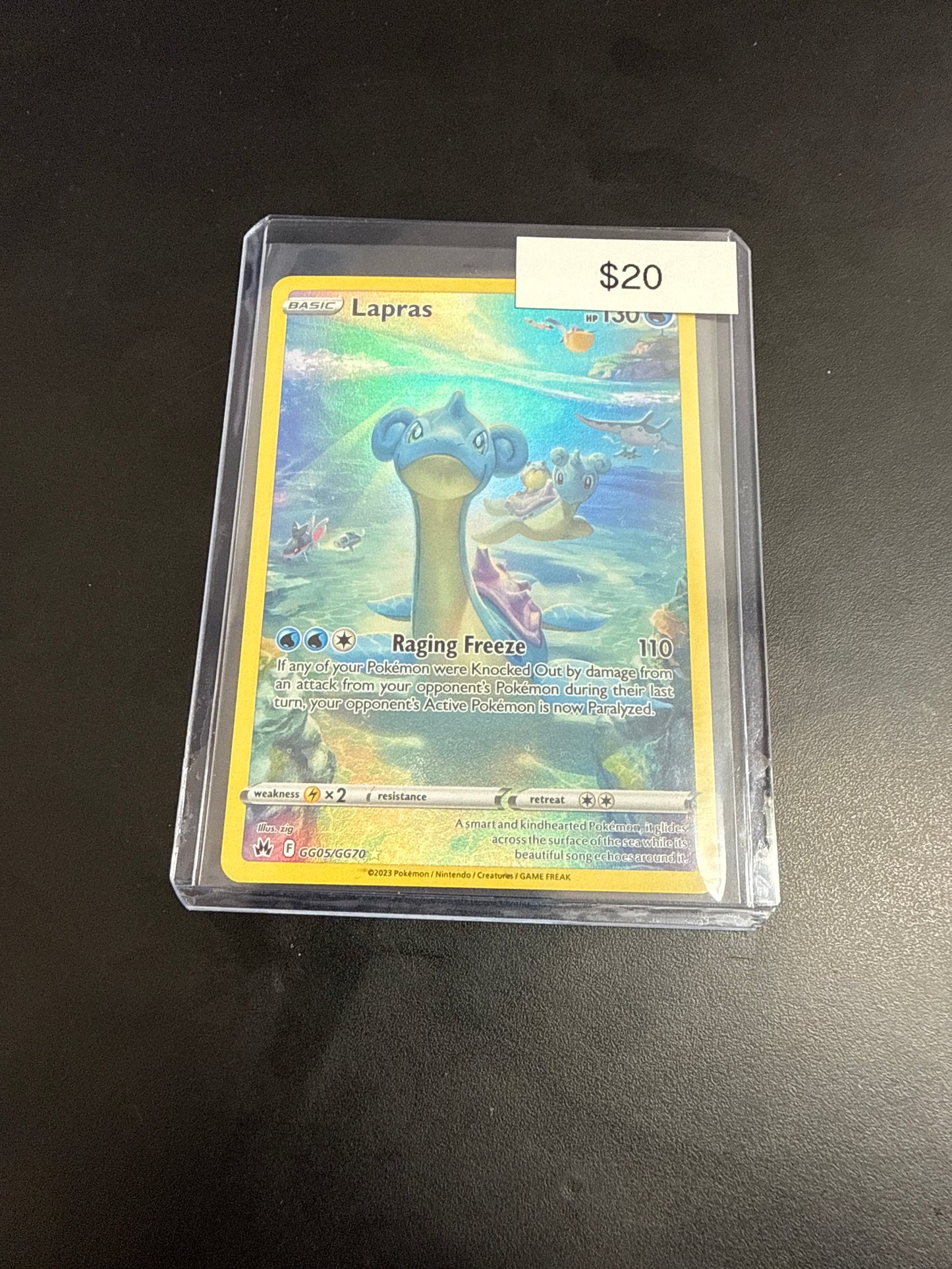 Pokemon Lapras gg05/gg70