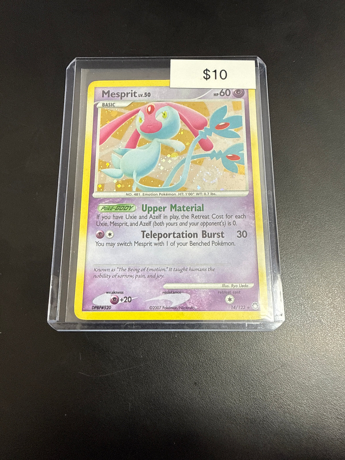Pokemon Mesprit Holo #14/123