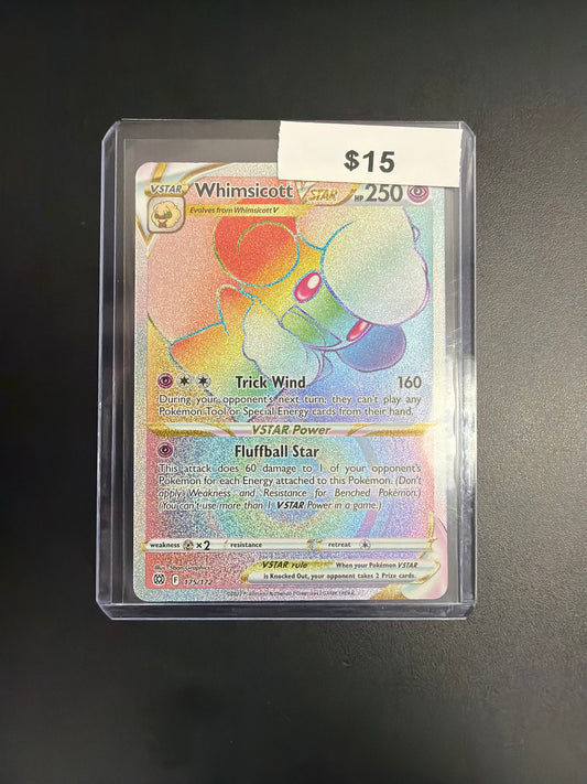 Pokemon Whimsicott VSTAR Secret 175/172