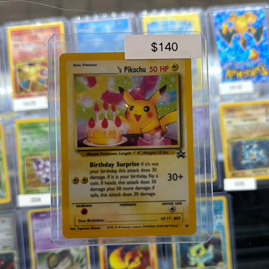 Pokémon "s Pikachu Promo Holo