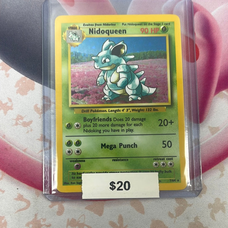 Pokémon Nidoqueen Jungle Holo 7/64