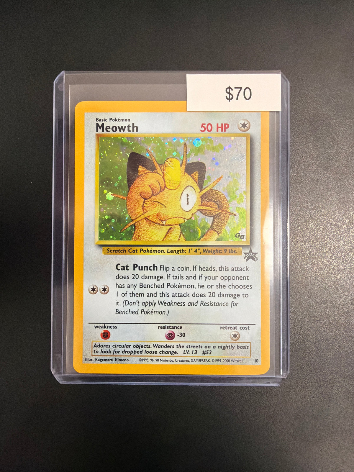 Pokemon Meowth Promo WOTC #10