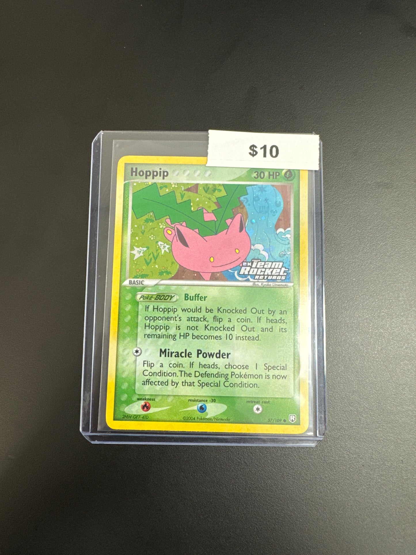 Pokémon Hoppip Rev Holo 57/109