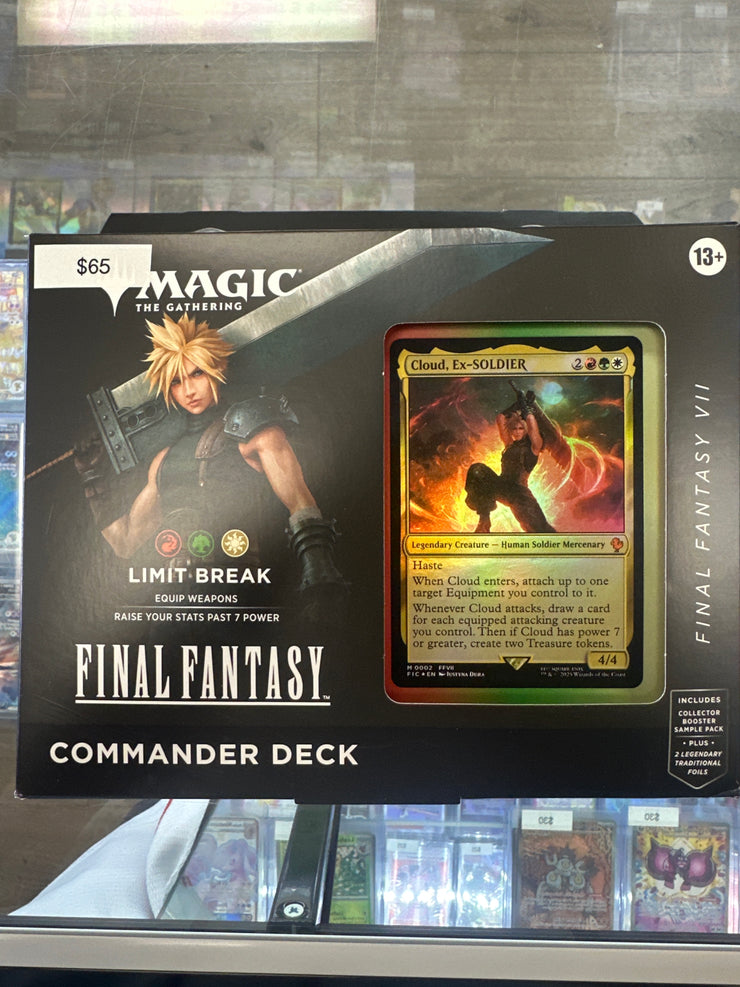 Magic the Gathering Final Fantasy Commander Deck: Limit Break