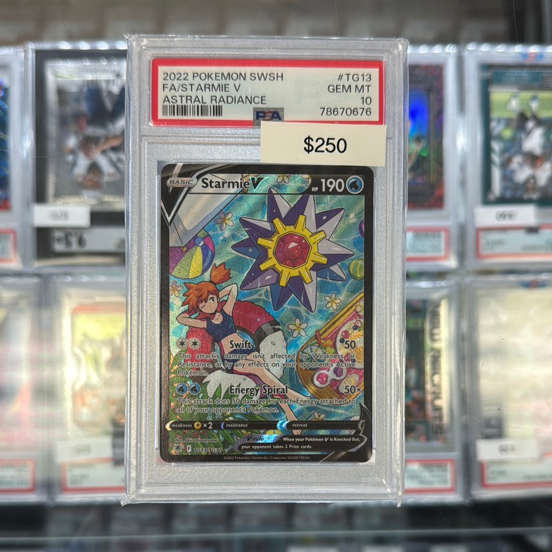 Pokémon Starmie Astral Radiance PSA 10