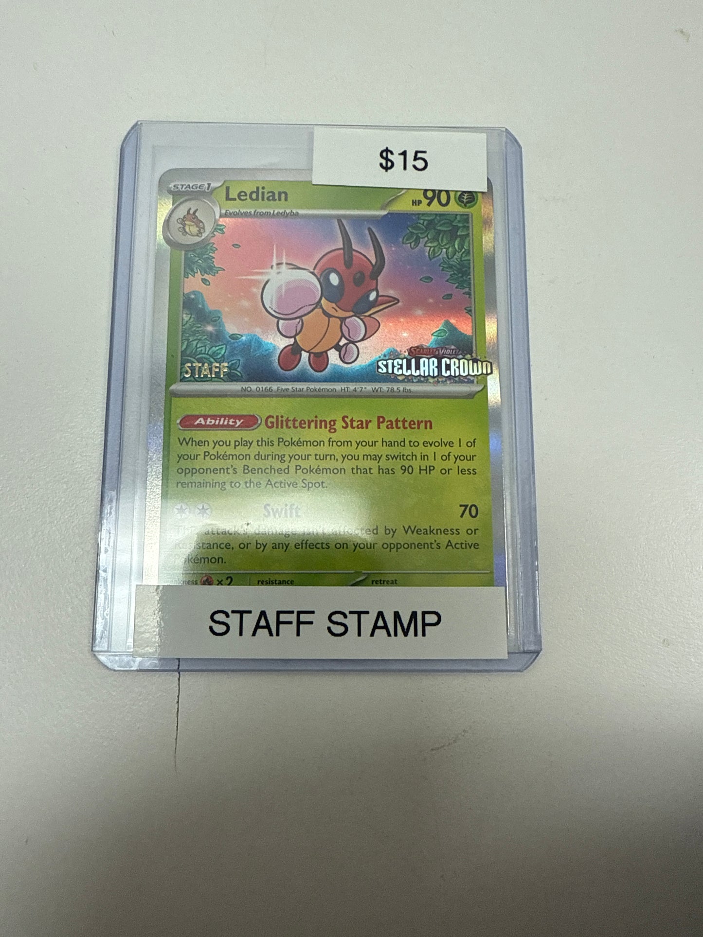 Stellar Crown Ledian Staff Stamp #133