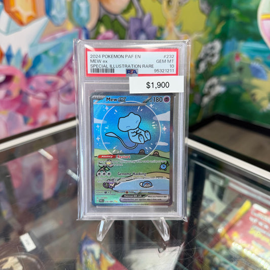 Pokemon Paldean Fates Mew EX #232 PSA 10