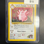 Pokemon Erika Clefable 3/132 HP
