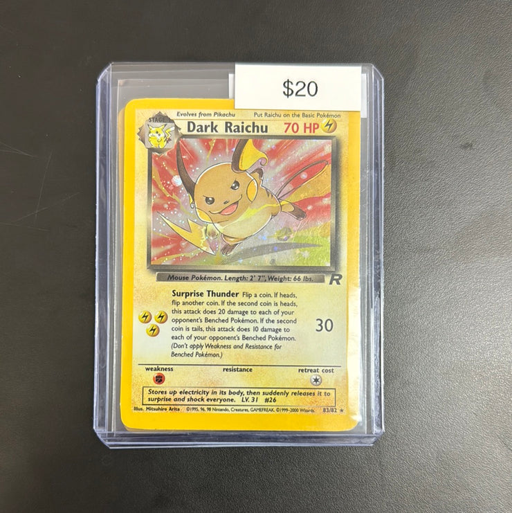 Pokémon Team Rocket 83/82 Holo