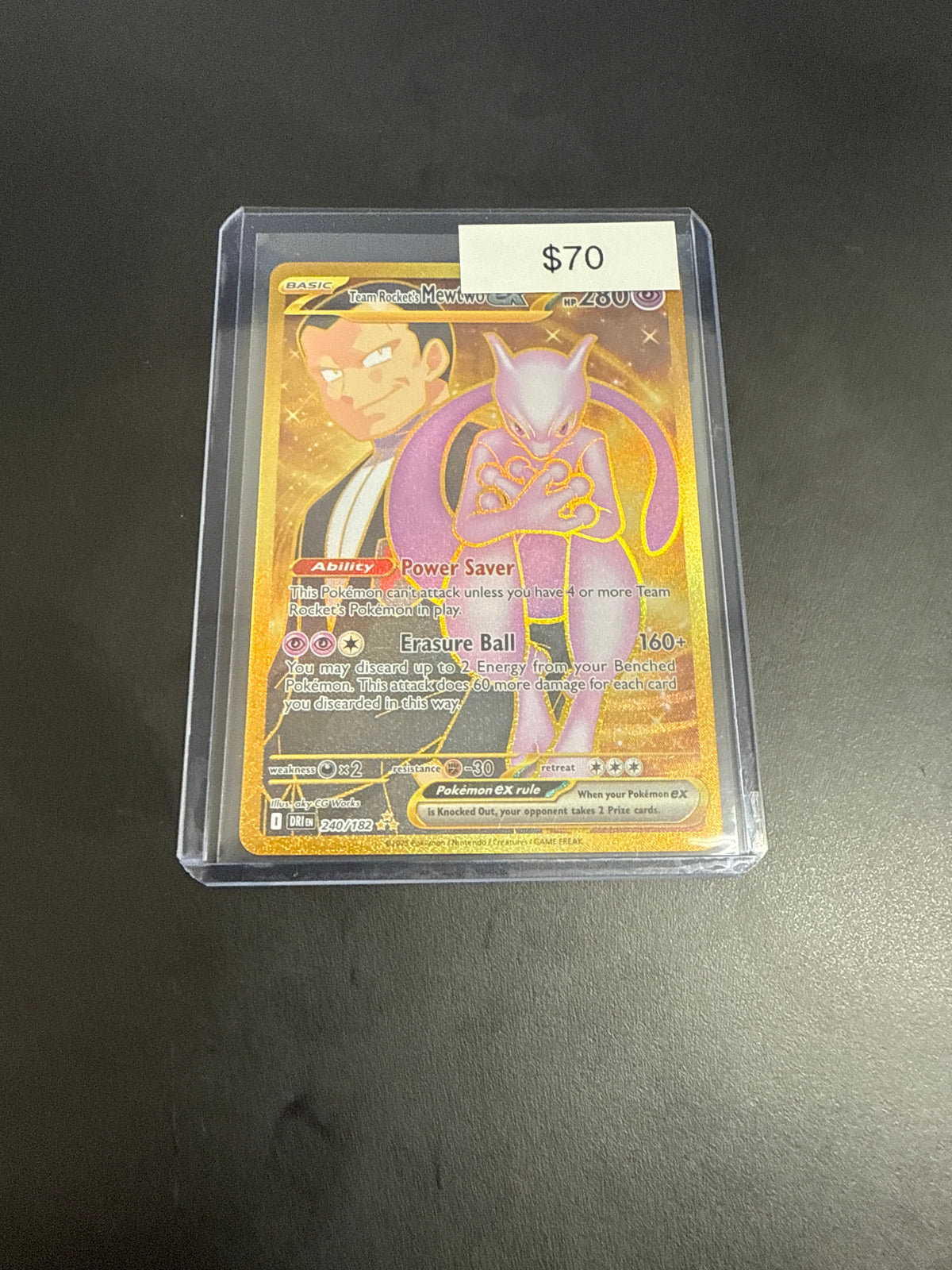 Destined Rivals Giovanni’s Mewtwo #240/182