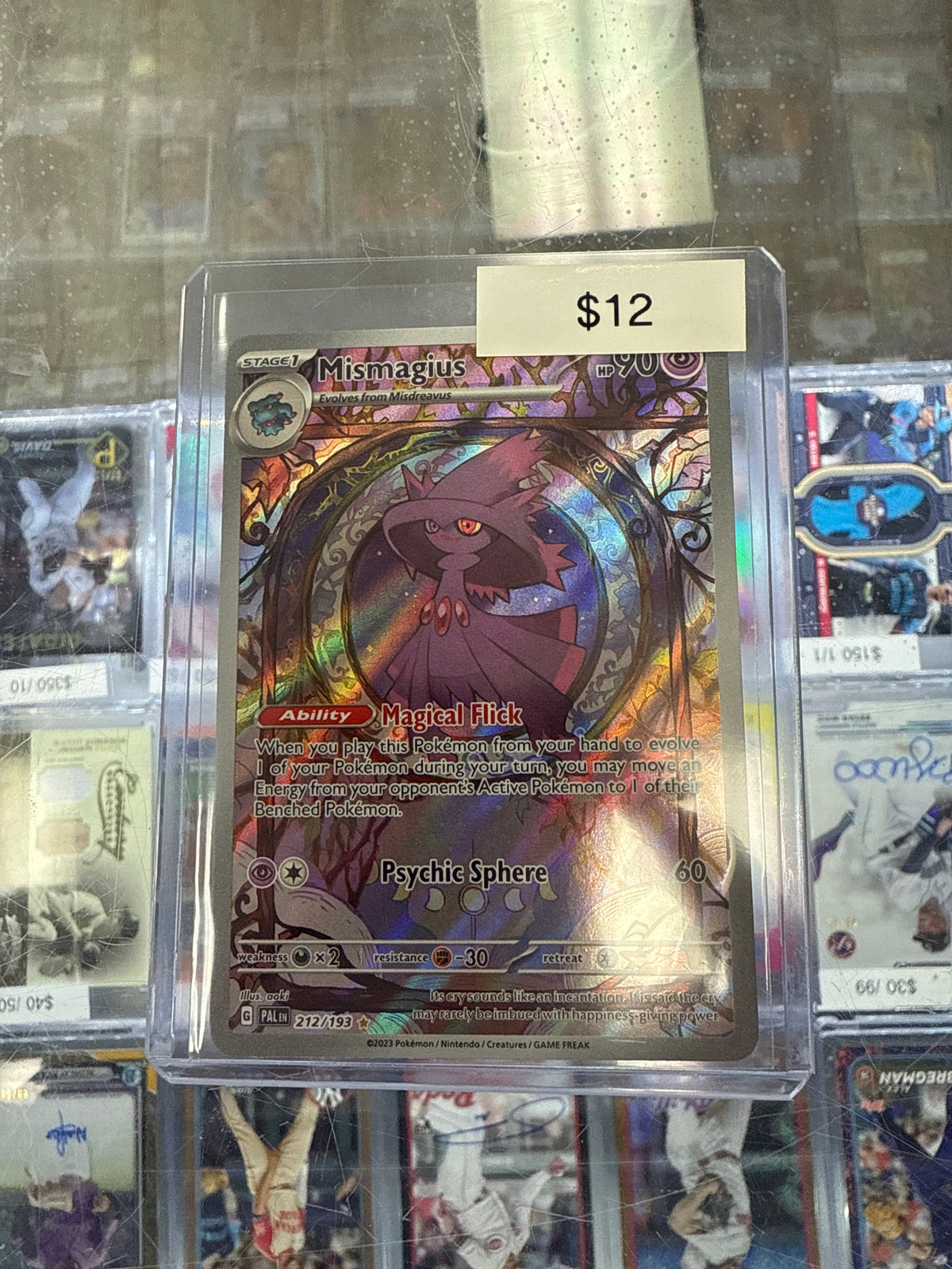 Pokemon Mismagius #212/193