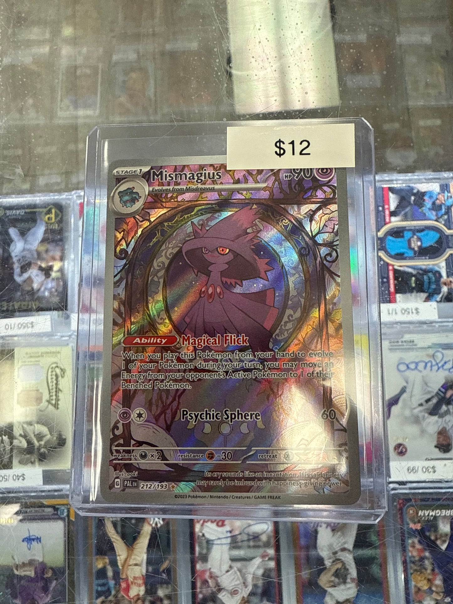 Pokemon Mismagius #212/193