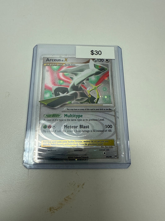 Pokemon Arceus Lv.X #95/99