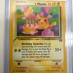 2000 Pokemon World Collection English #24 Birthday Pikachu Pikachu Tail Stamped