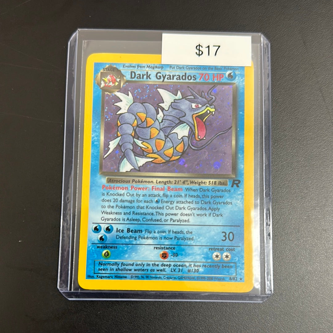 Pokémon Dark Gyarados Team Rocket 8/82