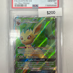 Pokemon Leafeon GX 139/156 PSA 10