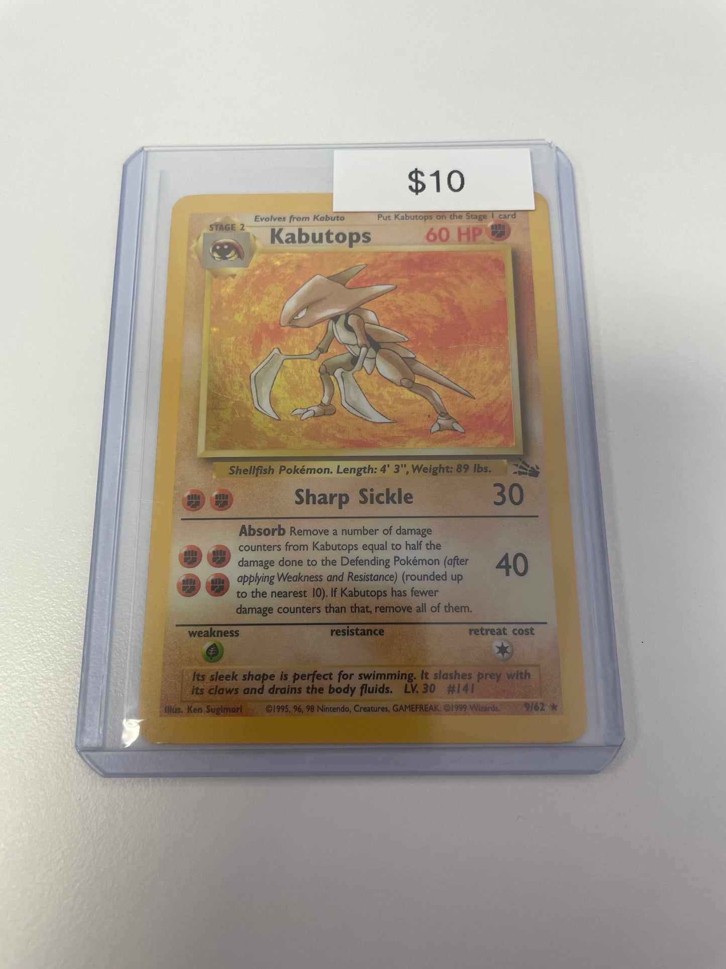 1999 Kabutops #9/62