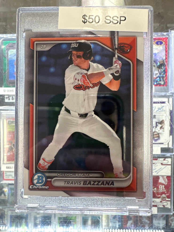 2025 Bowman Chrome Travis Bazzana SSP BDC-1