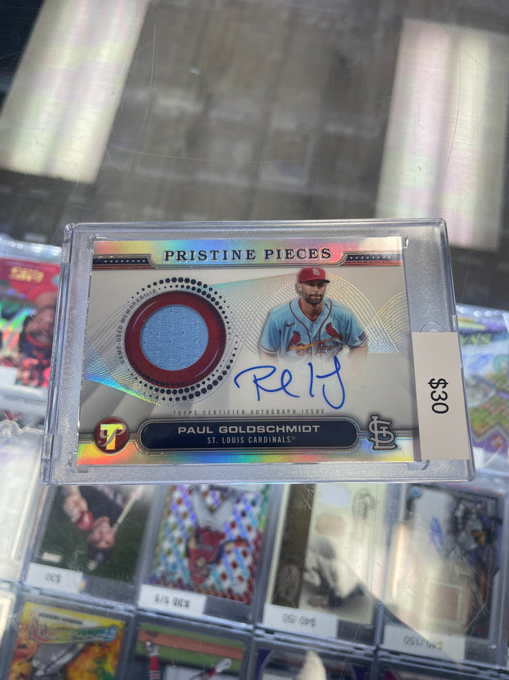 2024 Topps Pristine Paul Goldschmidt Patch Auto 