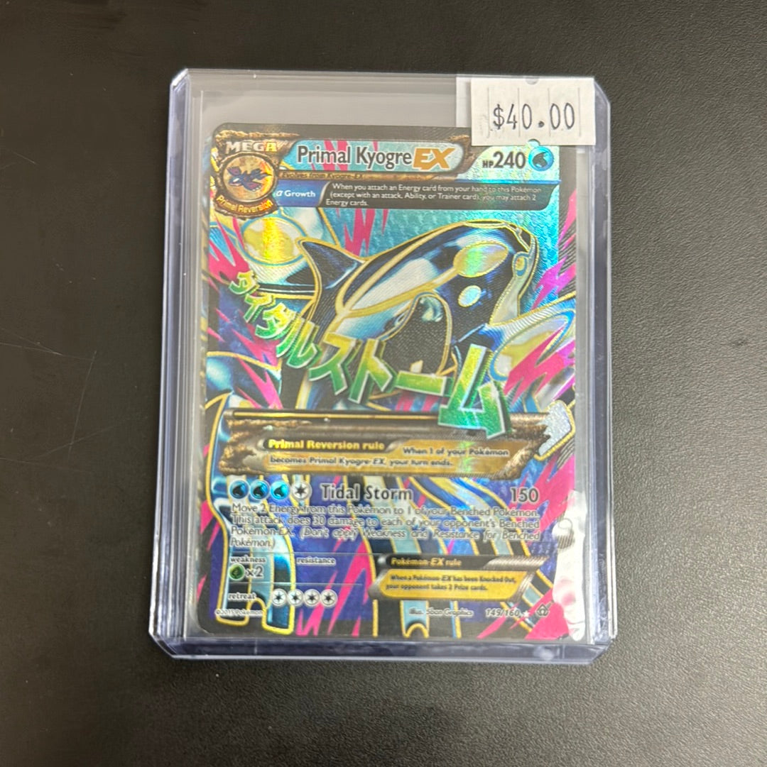 Pokémon Promal Kyogre 149/160 MP