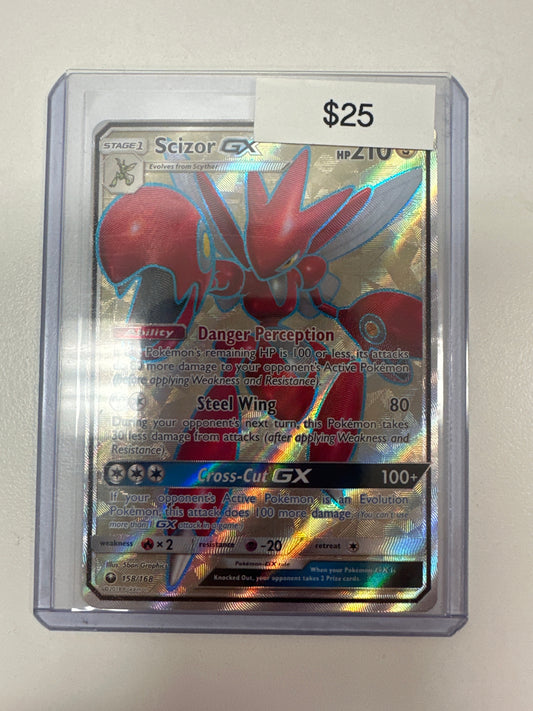 Pokemon Scizor Gx 158/168
