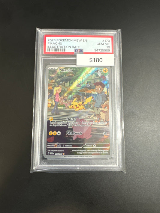 Pokémon 151 Pikachu 173 PSA 10