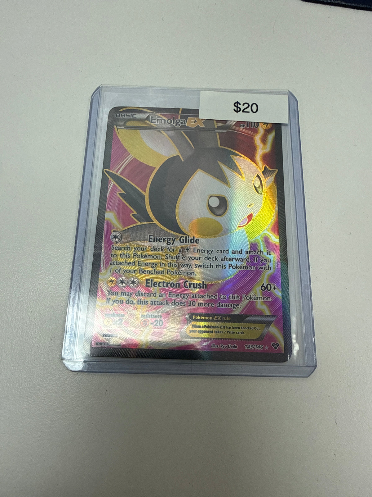 Pokemon Emolga Ex #143/146