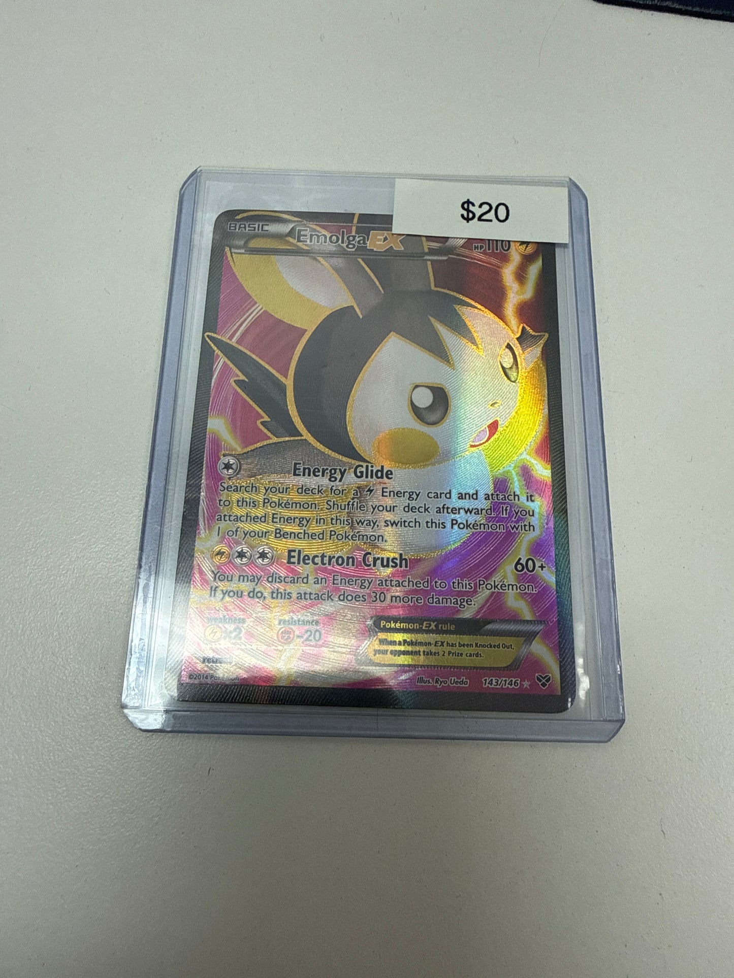 Pokemon Emolga Ex #143/146