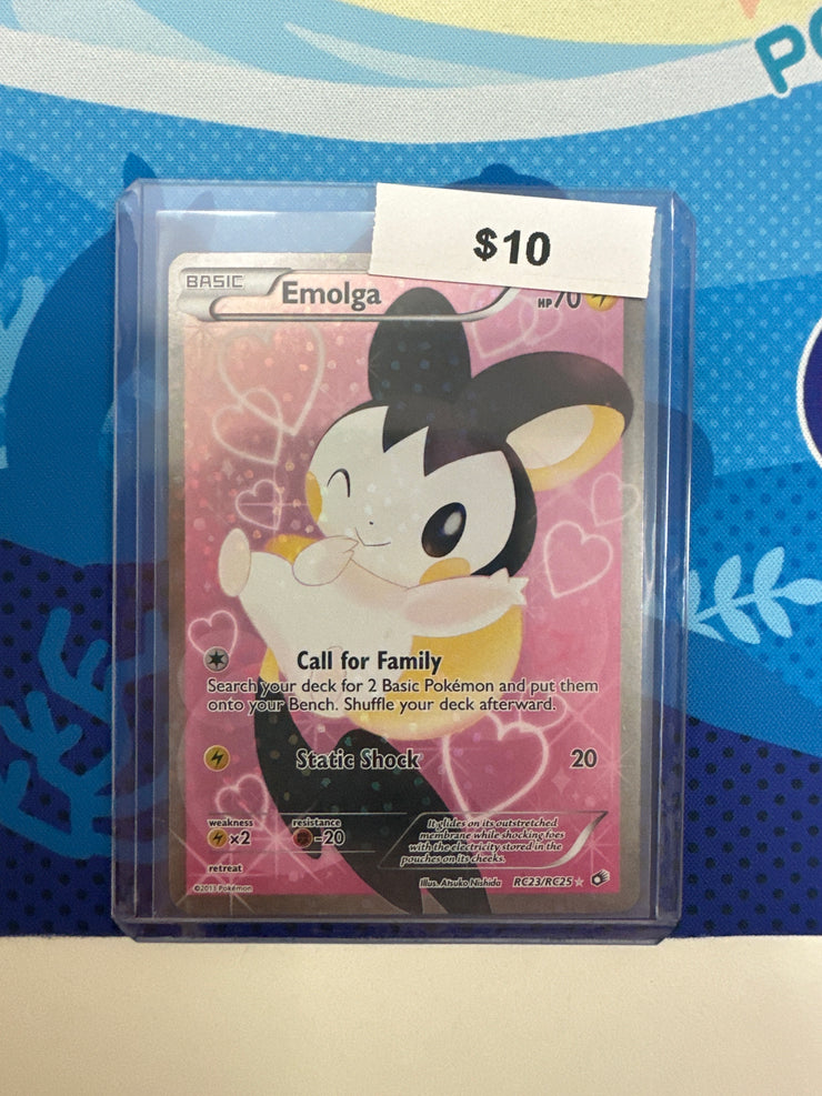 Pokemon Legendary Treasures Radiant Collection Emolga RC23/RC25