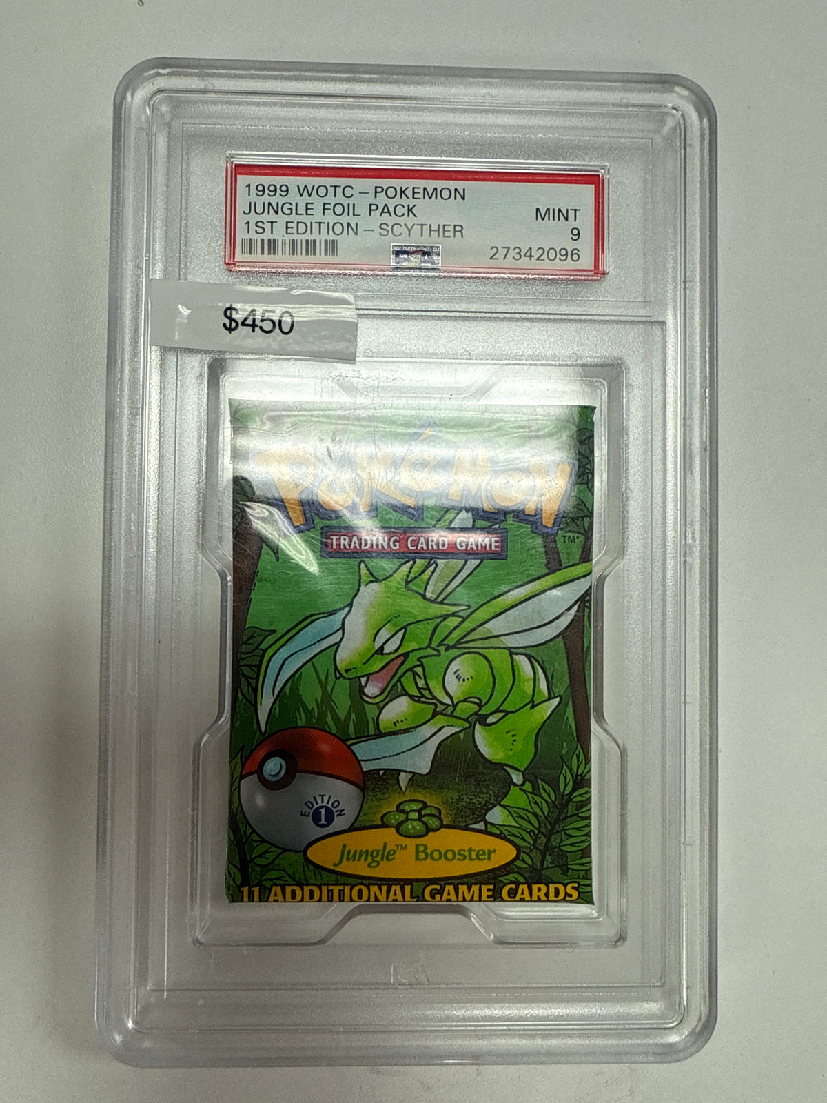Pokémon Jungle 1st Ed. Booster Pack PSA 9