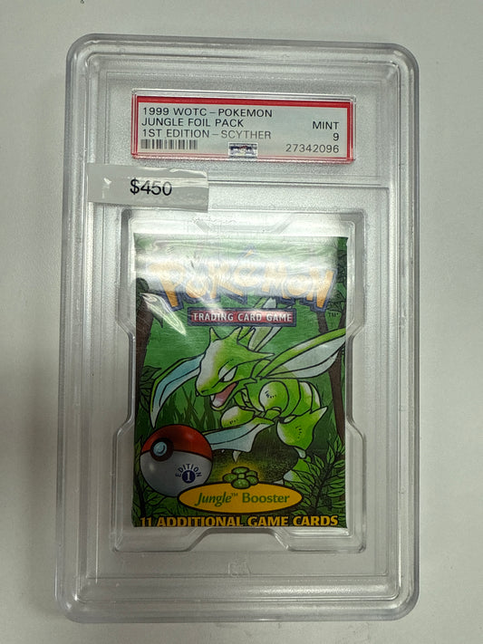 Pokémon Jungle 1st Ed. Booster Pack PSA 9