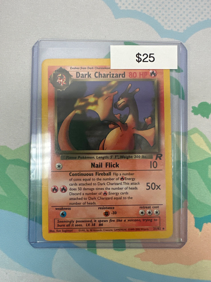 Pokémon Dark Charizard Team Rocket 21/82