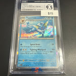 Pokemom Vaporeon Holo #134/165 CGC 9.5