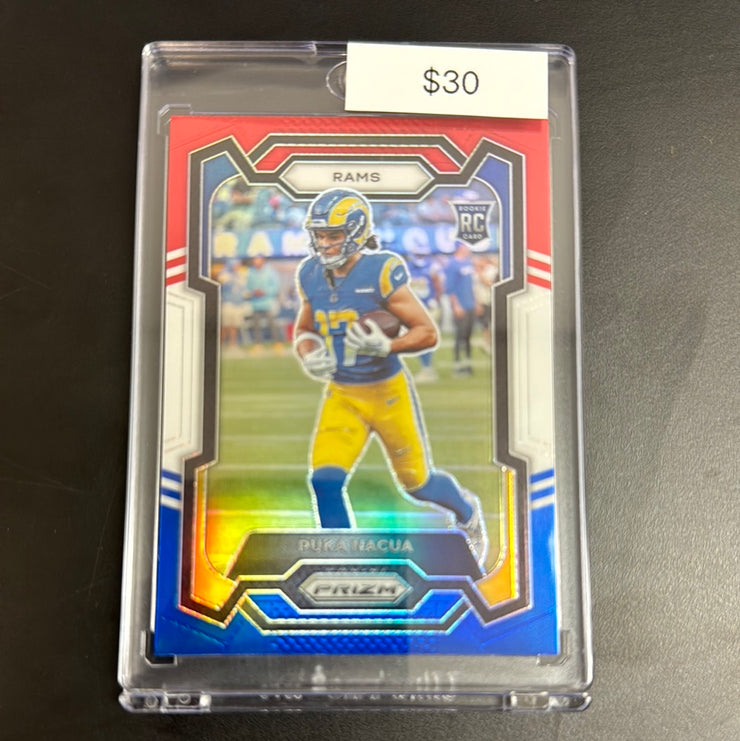 2023 Prizm Puka Nacua Red White Blue 