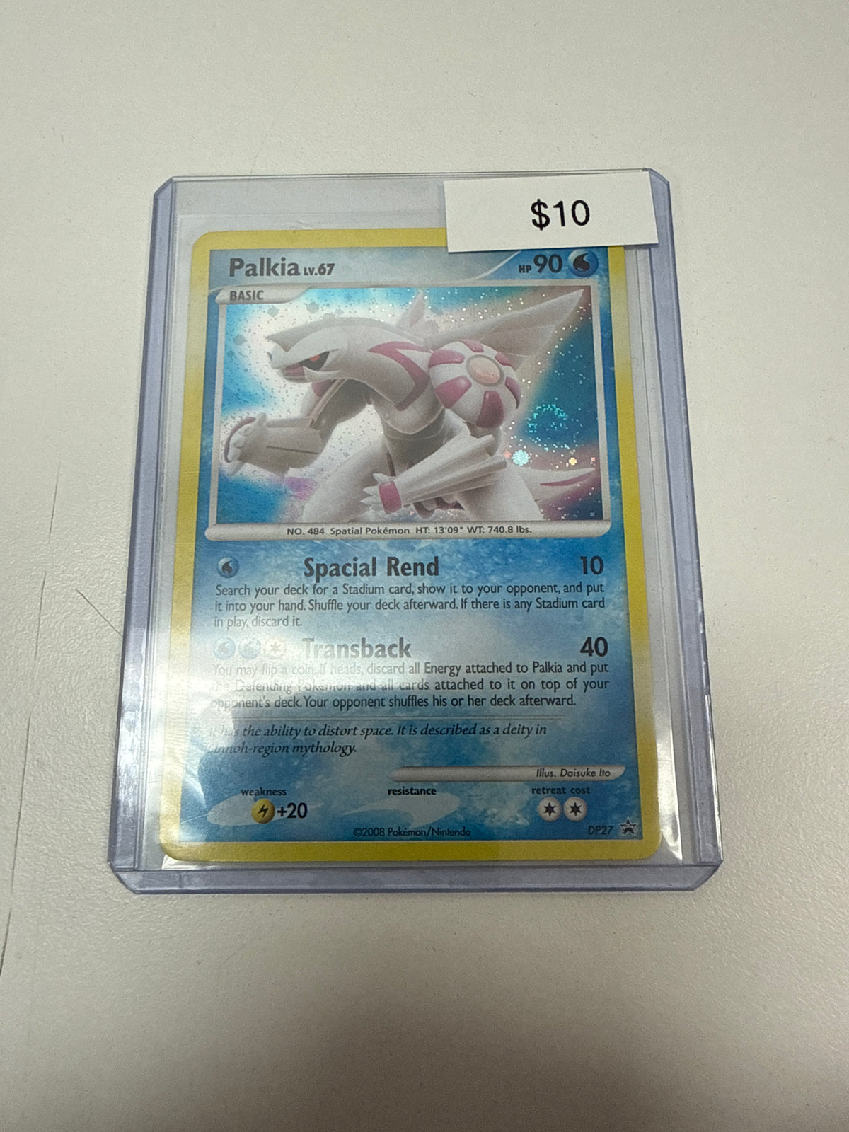 Pokemon Palkia Holo #dp27