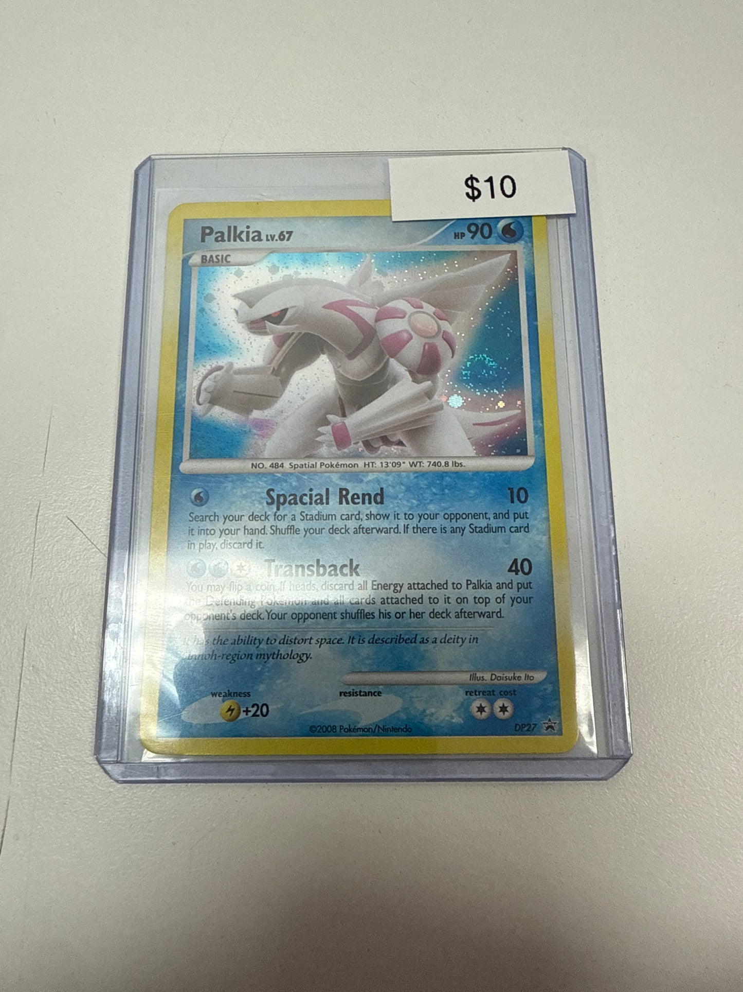 Pokemon Palkia Holo #dp27