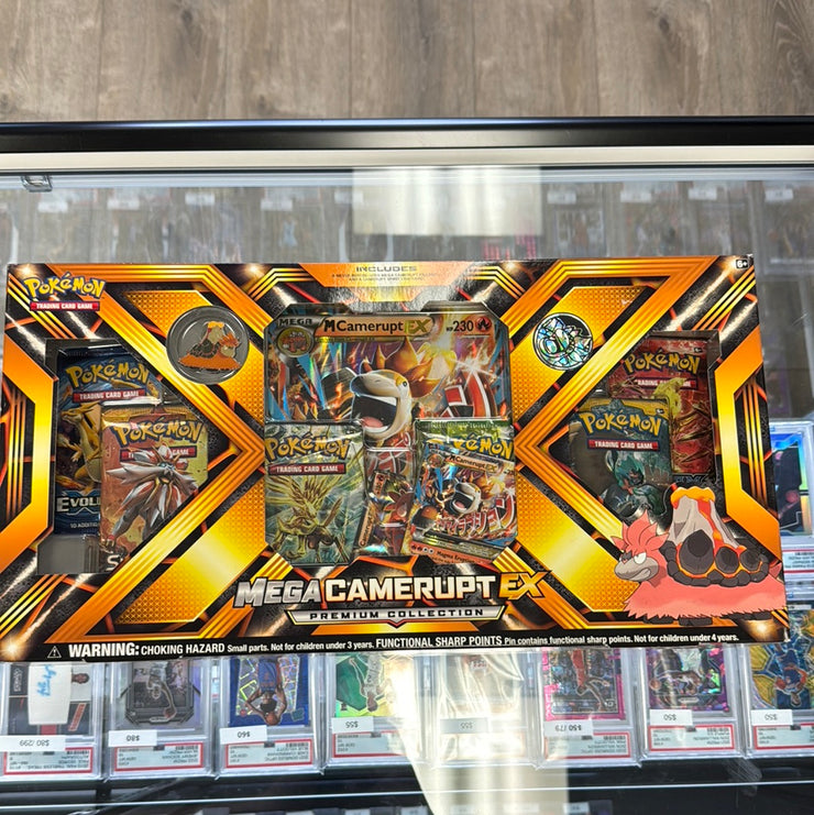 Pokémon Mega CAMERUPT Premium Collection Box