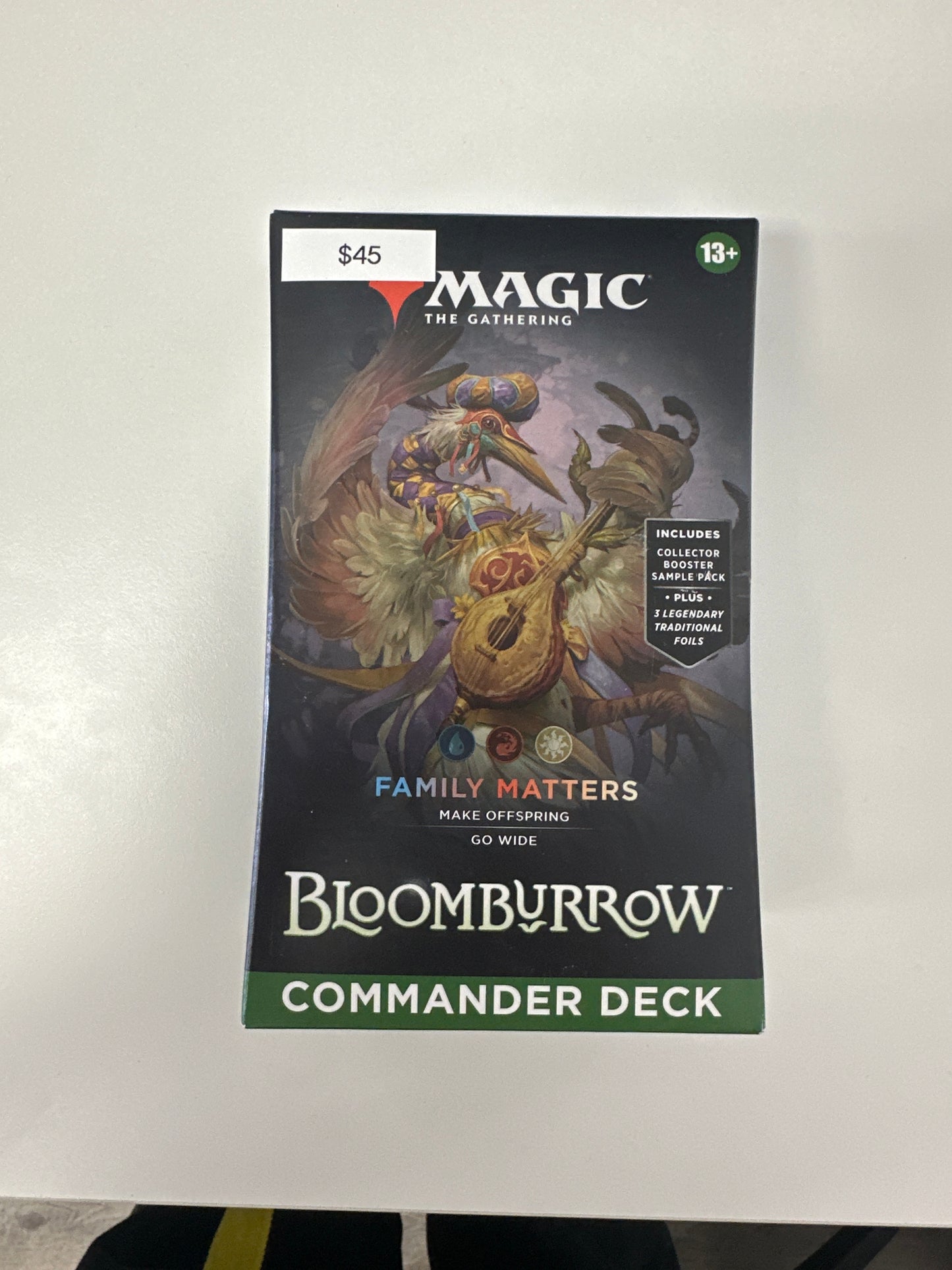 Magic The Gathering Bloomburrow Family Matters  Comander Deck