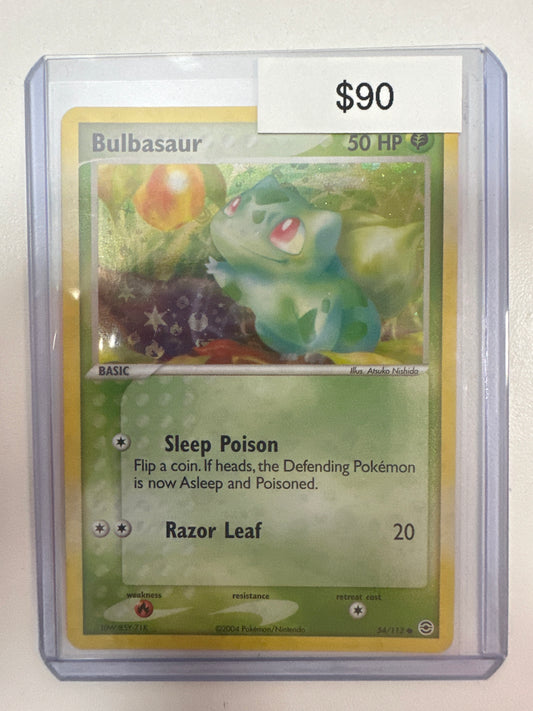 Pokemon Bulbasaur 54/112